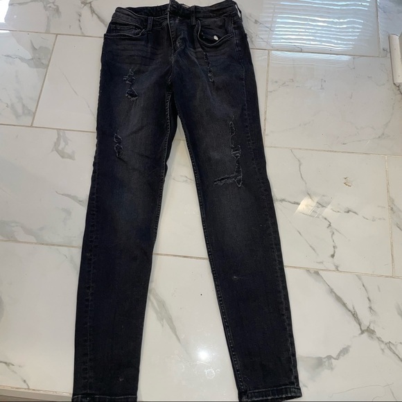 H&M Black Skinny Leg Jean - Picture 4 of 4